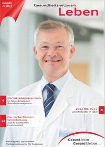 Aktuelle Ausgabe: Magazin „Gesundheitsnetzwerk Leben“